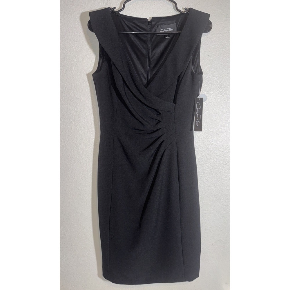 Chelsea Rose Sexy‎ Black Cocktail Dress Size 4 Sleeveless Party NWT